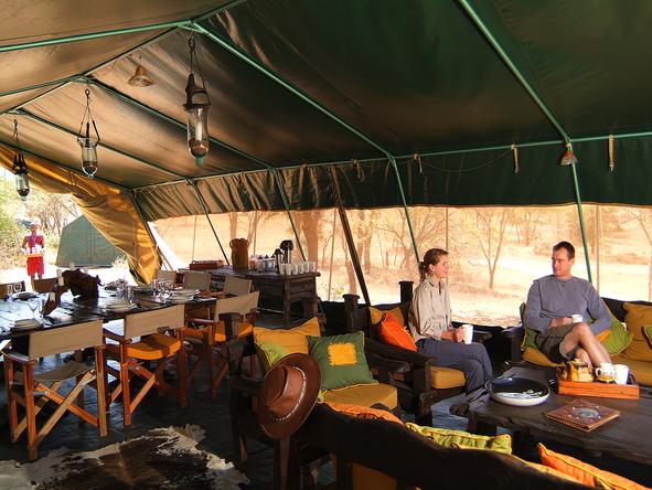 Porini Mara Camp - Lounge 